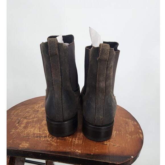 Thursday Boot Company Duchess Boot In Dark Olive Suede Size 7.5 - Picture 9 of 13